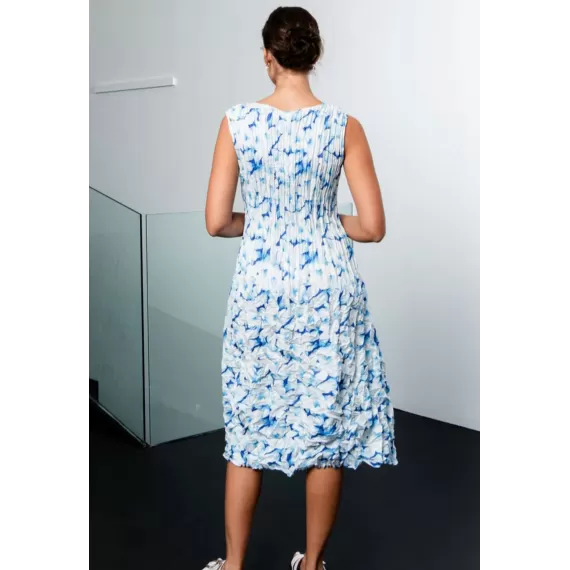 Alquema. Smash Pocket Dress. Ocean foam
