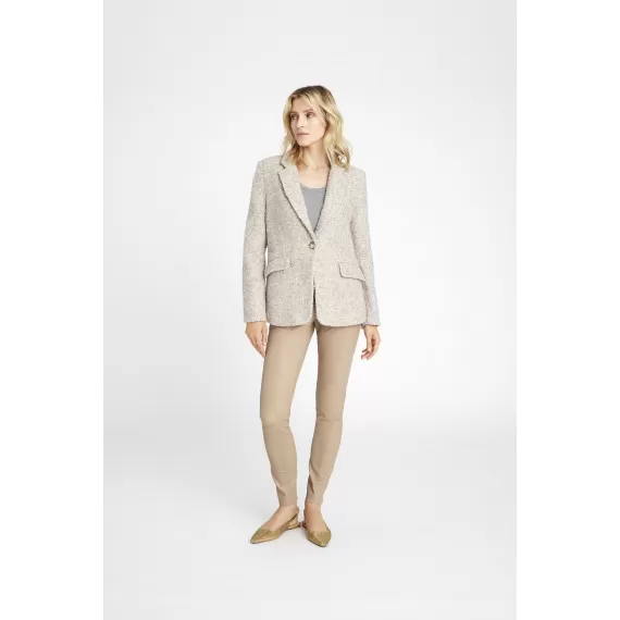 Gustav, Stacie blazer. Steel. Ullmix
