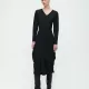 Jane Lushka. Ria dress  Tecnical jersey. Black
