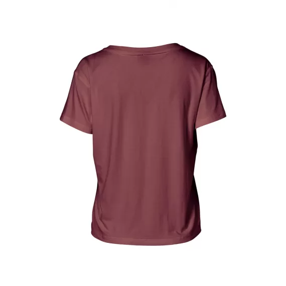 NÜ, Ruth T-skjorte. Solid plum. Col 692