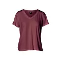 NÜ, Ruth T-skjorte. Solid plum. Col 692