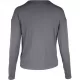 NÜ Yasmi langermet T-skjorte. Dark grey