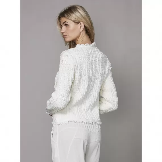NÜ	Yanet Cardigan. Crema