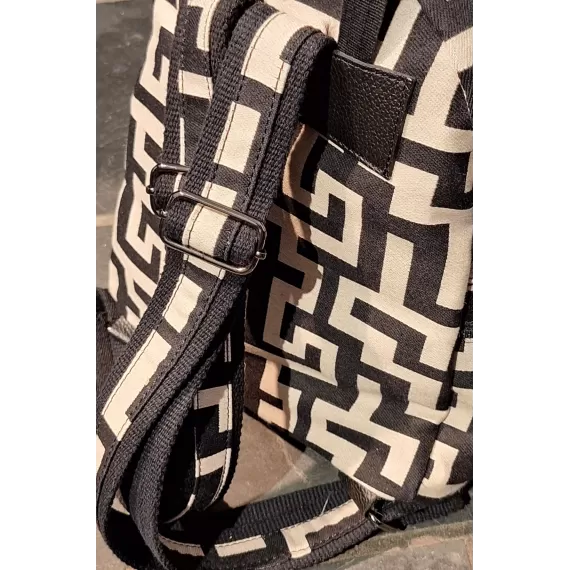 EL-bag. IKAROS – Creme/Sort – Ryggsekk