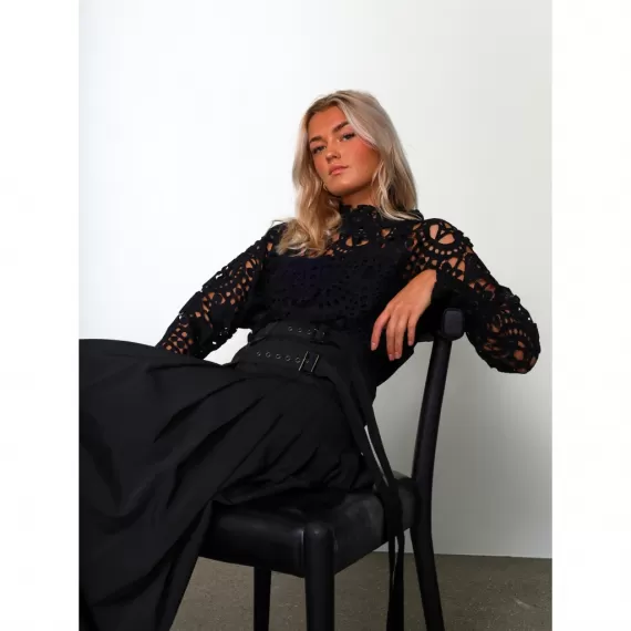 Para Mi. Julia Bouclé jacket, Black