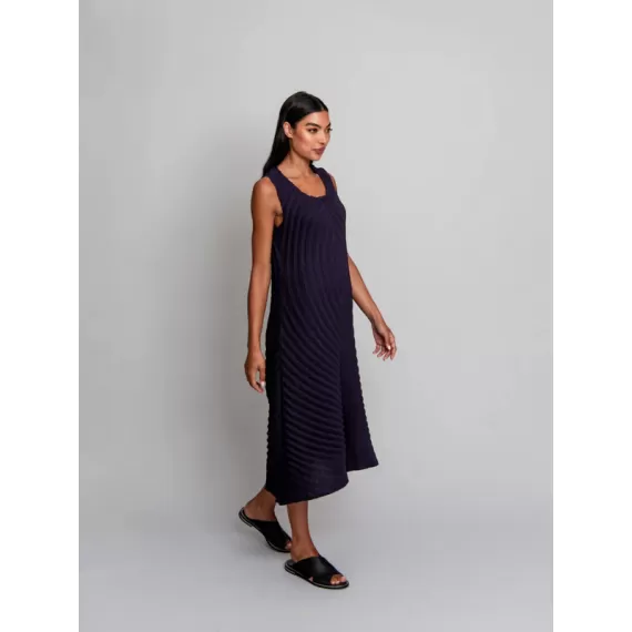 Alquema. Classico dress. Mulberry ombre