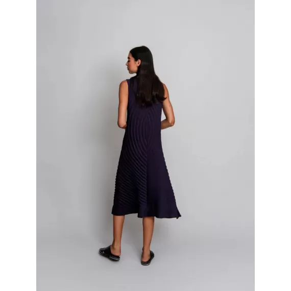 Alquema. Classico dress. Mulberry ombre