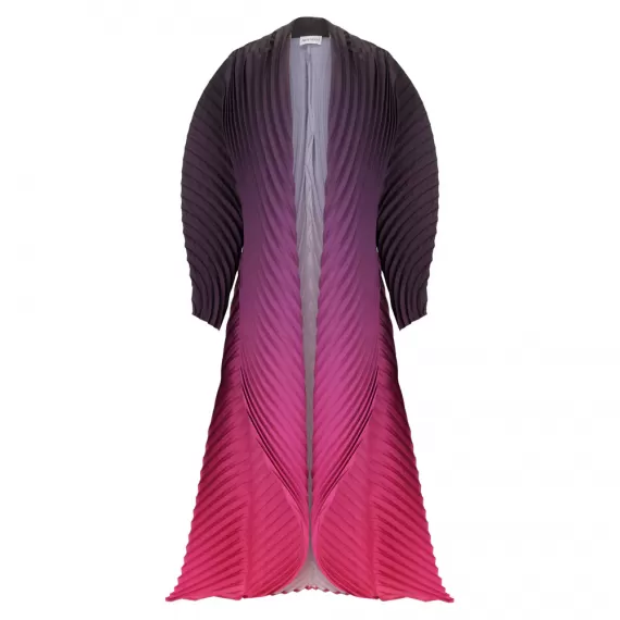 Alquema. Classico dress. Mulberry ombre