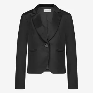 Jane Lushka. Elvira Viskose-Blazer. Sort