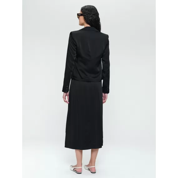 Jane Lushka. Elvira Viskose-Blazer. Sort