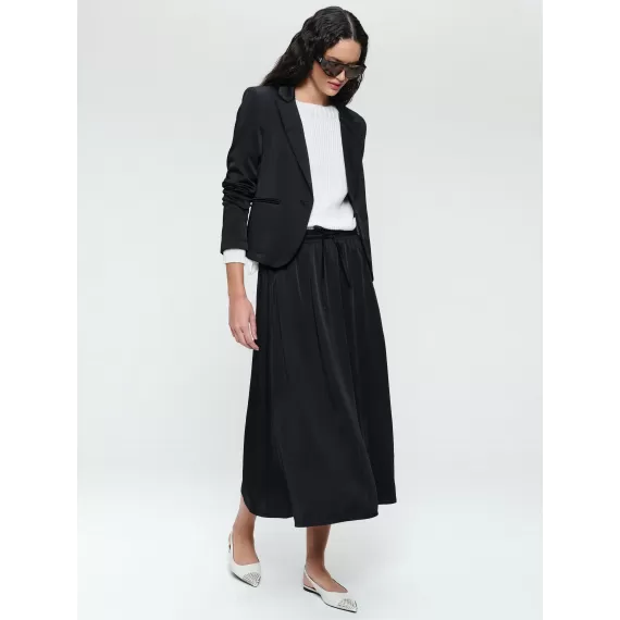Jane Lushka. Elvira Viskose-Blazer. Sort