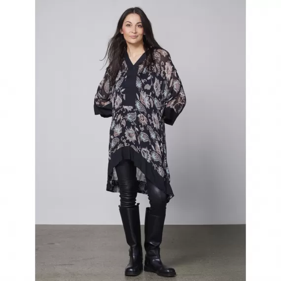 NÜ. Ydun tunic. Black mix
