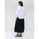 Jane Lushka.Sally mix cotton top. White