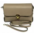 Bibba. Liten skinnveske. Beige