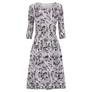 Alquema. 3/4 Sleeve Smash Pocket Dress. Stirring