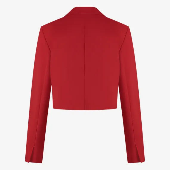 Jane Lushka. Estele structure blazer. Rød