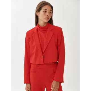 Jane Lushka. Estele structure blazer. Rød