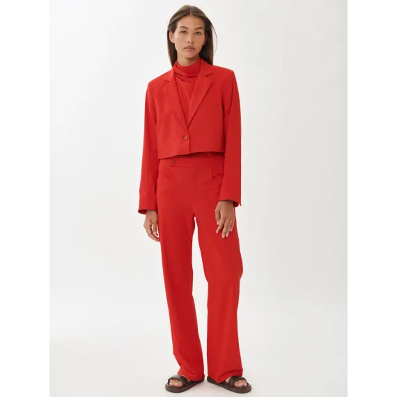 Jane Lushka. Estele structure blazer. Rød
