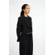 Jane Lushka. Estele structure blazer. Svart