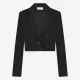 Jane Lushka. Estele structure blazer. Svart