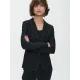 Jane Lushka. Roma easy wear blazer. Svart
