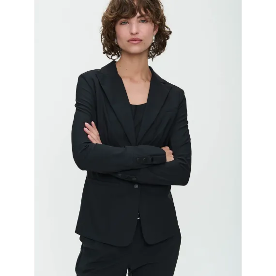 Jane Lushka. Roma easy wear blazer. Svart