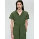 Jane Lushka. Evi strech technical jersey dress. Oliva green
