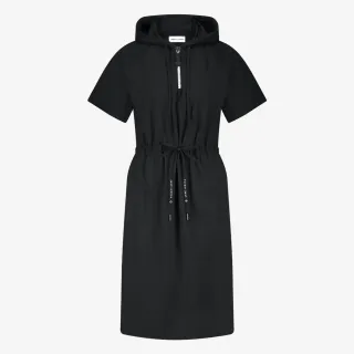 Jane Lushka. Evi strech technical jersey dress. Black