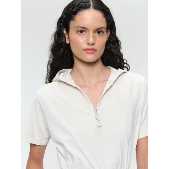 Jane Lushka. Evi strech technical jersey dress. Black