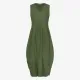 Jane Lushka. Ria WS strech technical jersey dress. Olivia green