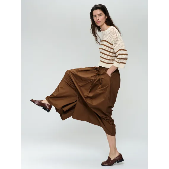 Jane Lushka.Rapa cotton pants Black