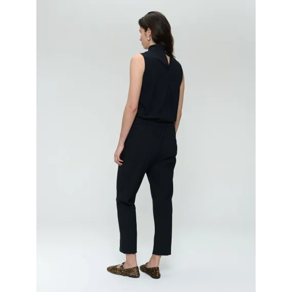 Jane Lushka.Lori strech technical jersey pants Black
