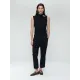 Jane Lushka.Lori strech technical jersey pants Black