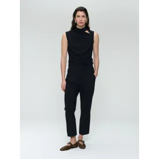 Jane Lushka.Lori strech technical jersey pants Black