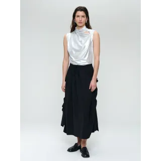 Jane Lushka. Rai strech technical jersey skirt Black