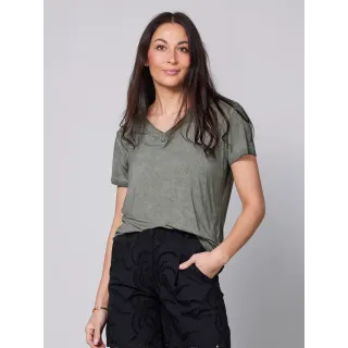 NÜ. Ruth T-skjorte. Olive.col 316
