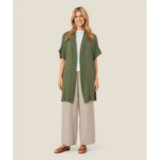 Masai. Lara cardigan. D. Lichen Green