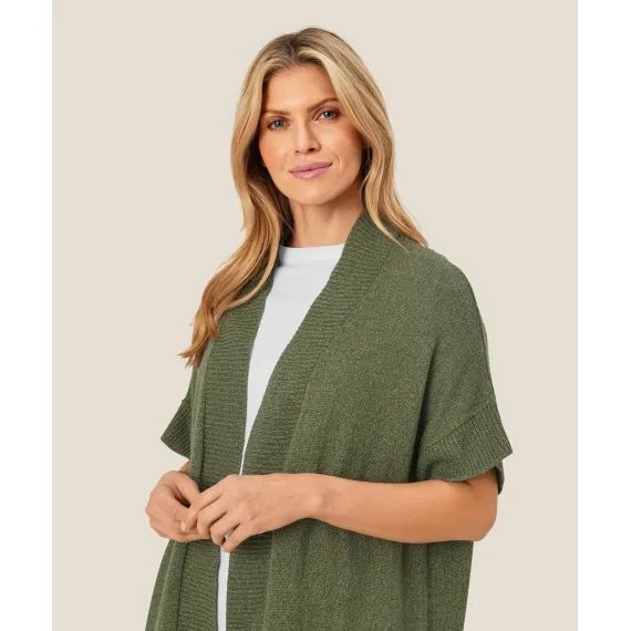 Masai. Lara cardigan. D. Lichen Green