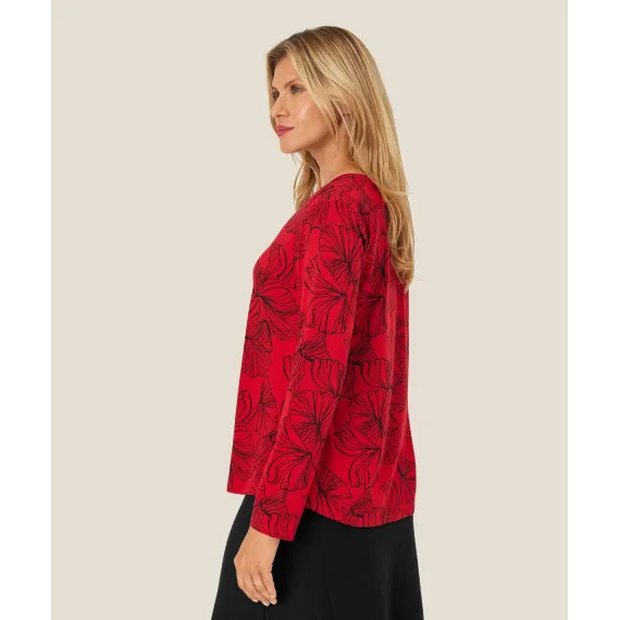 Masai. Badisna jersey top. Haute red