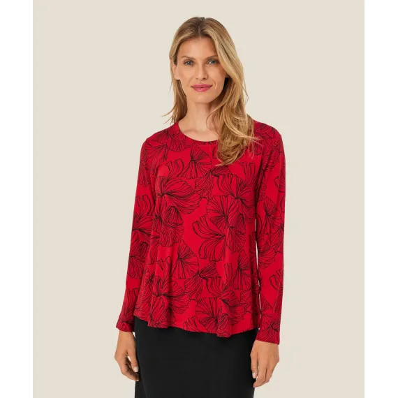 Masai. Badisna jersey top. Haute red