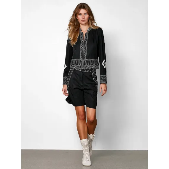 NÜ ZANNA jakke. Svart