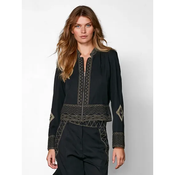 NÜ ZANNA jakke. Svart