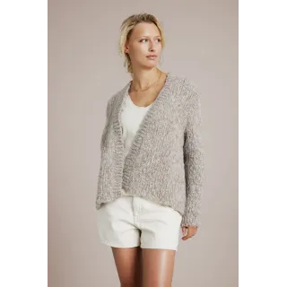 Sibin Linnebjerg. Evita cardigan.Alpakka.Sand