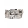 Gustav. Carolina lærbelte. Snakeprint