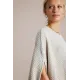 Sibin Linnebjerg. ADI poncho. Offwhite