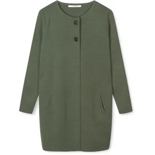 Sibin Linnebjerg. MARGIT cardigan. Melange grønn