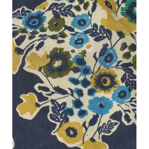 Masai, Nebili kjole. Blå-blomstret: Mood Indigo