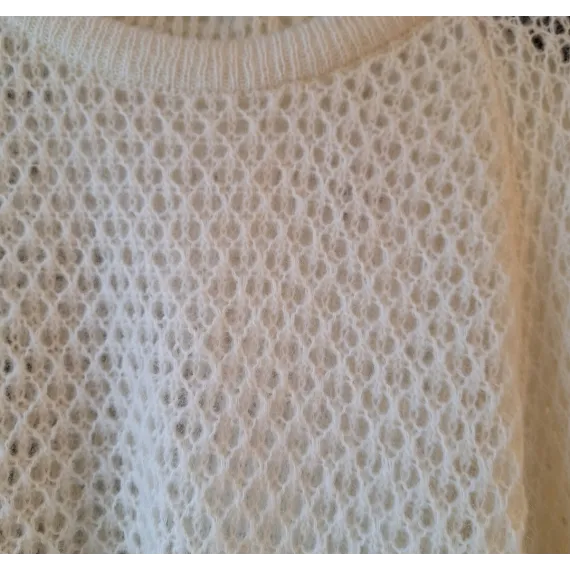 Sibin Linnebjerg. LYDIA genser. Offwhite