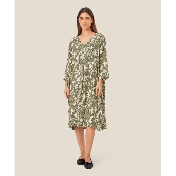 Masai, Nodetta kjole. Lichen green