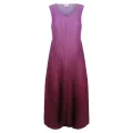 Alquema. Long estrella dress.Violet Sapphire